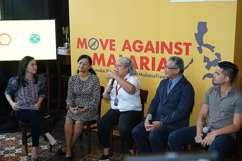 Shell Malaria panel discussion
