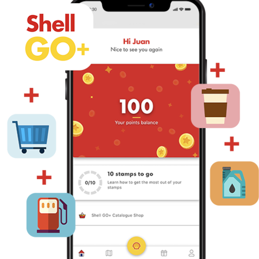 Shell GO+ loyalty, earn rewards and discounts