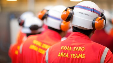 Teams Background - Solar and wind turbine