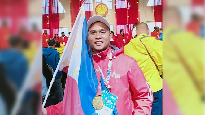 Richard G Sazon at an event in Australia
