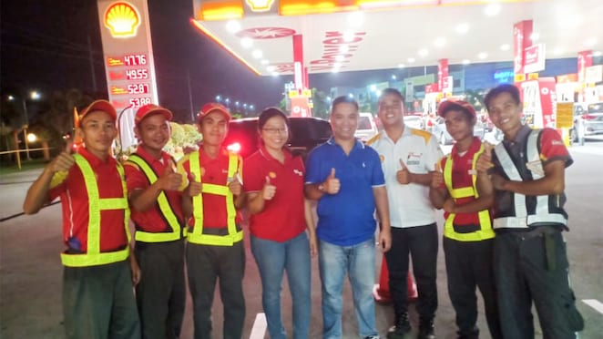 Richard G Sazon with GMBK co-scholars