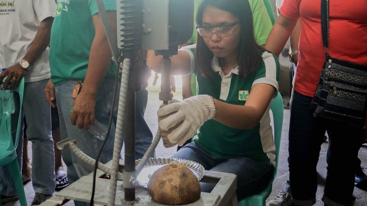 Discovering how to repurpose what could have been scrap materials into other marketable goods through PSFI’s Project COCONUT. (Disclaimer: This photo was shot pre-pandemic.)