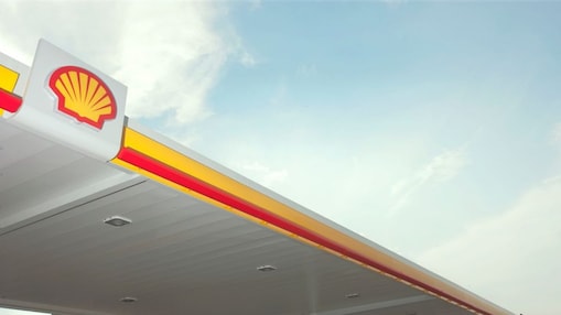 Shell gas station top logo