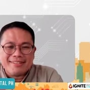 Mr. Henry Sison, founder of Shell LiveWIRE 2021 winner Agro-DigitalPH, expresses his thanks to the competition judges. His team leverages on the benefits that come from placing Pilipinas Shell's agricultural and fishing communities into the online platform.