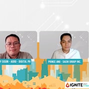 The top three finalists for the Shell LiveWIRE 2021 competition. From left:  Noreen Bautista of  Panublix from Ilo-Ilo City, an online marketplace for indigenous weavers; Henry Sison who heads  Agro-DigitalPH, which assists farmers and fishermen in establishing an online presence; and Prince Ang of SACHI-Group Inc., a Bulacan manufacturer of environmentally friendly products.