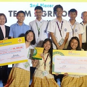 Team Agribon proudly winning 2nd place during Shell NXplorers 2019. Exhibiting the creativity and ingenuity of their young minds and showcasing Filipino talent.
