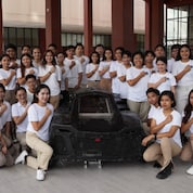 PUP’s Hygears with their vehicle, Luna IV.