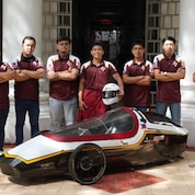 UPHSD’s ALTAS Valor with their vehicle, AVALON