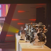 Shell Fuels Scientist for Asia Pacific Andreas Schaefer demonstrates how the new and improved Shell V-Power has been developed to work even more effectively even in challenging conditions.