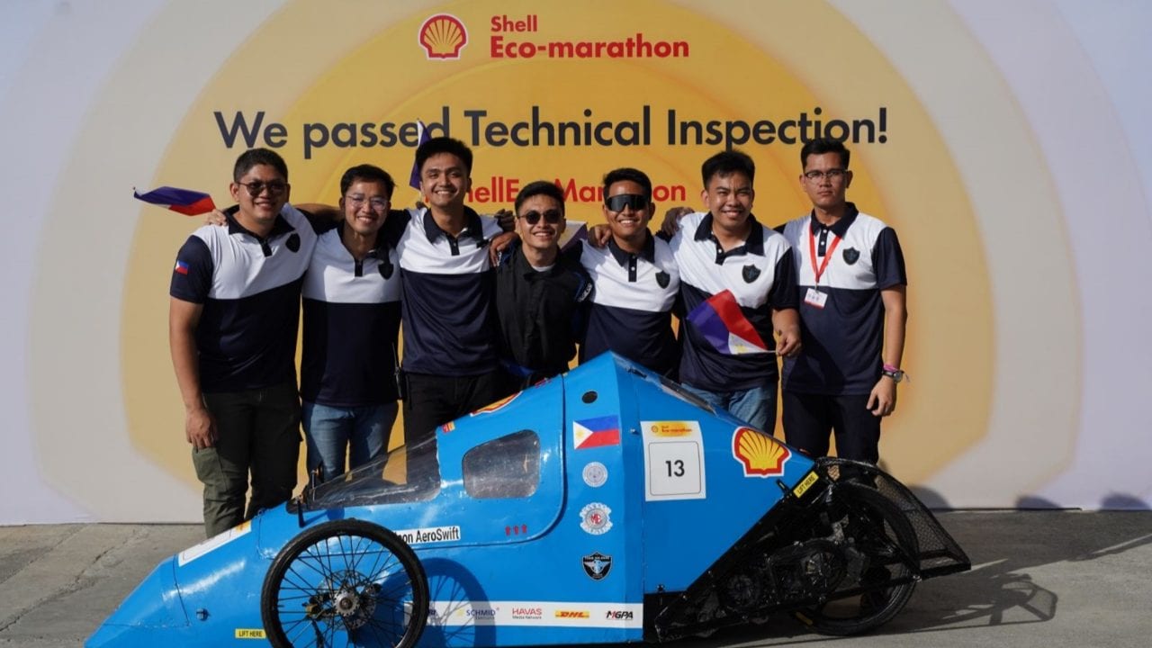 Adamson University's Team Kasalag qualifies for competition after passing technical inspection at Shell Eco-marathon Asia-Pacific and Middle East 2024.
