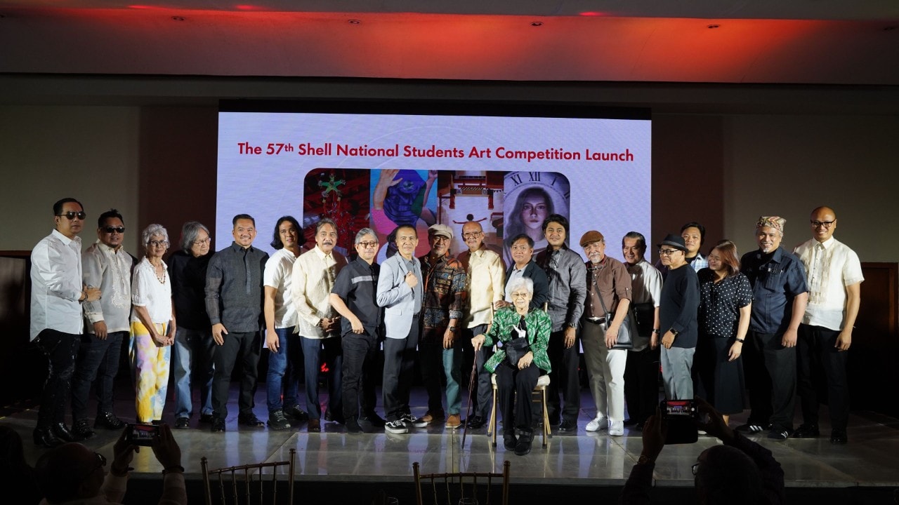 Shell NSAC Art Masters at the 57th Shell NSAC Launch at the National Museum of the Philippines.