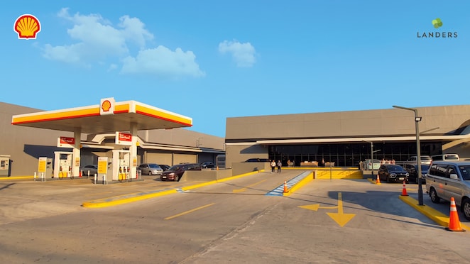 Shell Station Landers