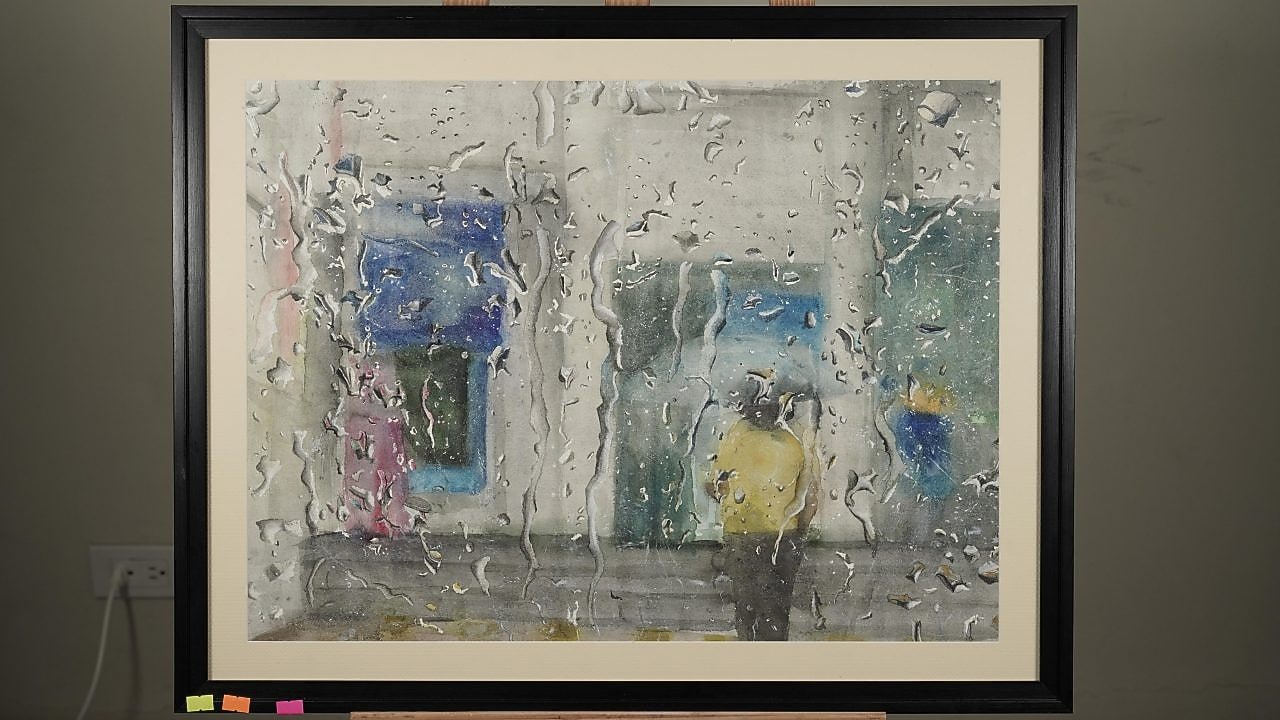 Watercolor second place painting