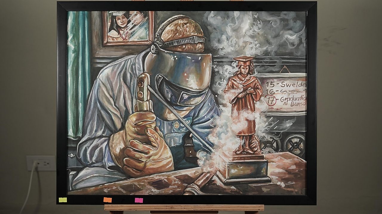 Watercolor third place painting