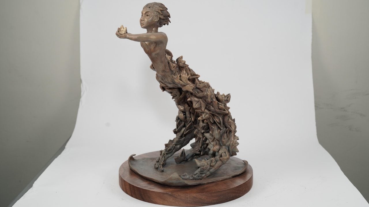 Sculpture third place painting