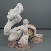 Sculpture second place painting