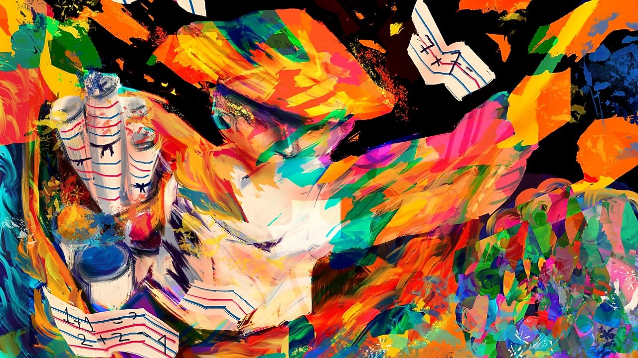 Digital fine arts first place paitning