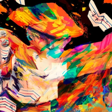 Digital fine arts first place paitning