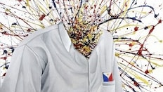 3ʳᵈ Place: Trinkher Q. Nogueras of the University of the East, for his work “Mag-aaral”