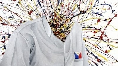 3ʳᵈ Place: Trinkher Q. Nogueras of the University of the East, for his work “Mag-aaral”