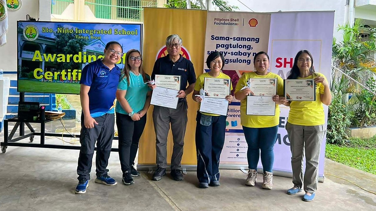 Installation of solar home systems for 70 Dumagat households in Sto. Niño, Rizal. 