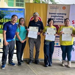 Installation of solar home systems for 70 Dumagat households in Sto. Niño, Rizal. ​