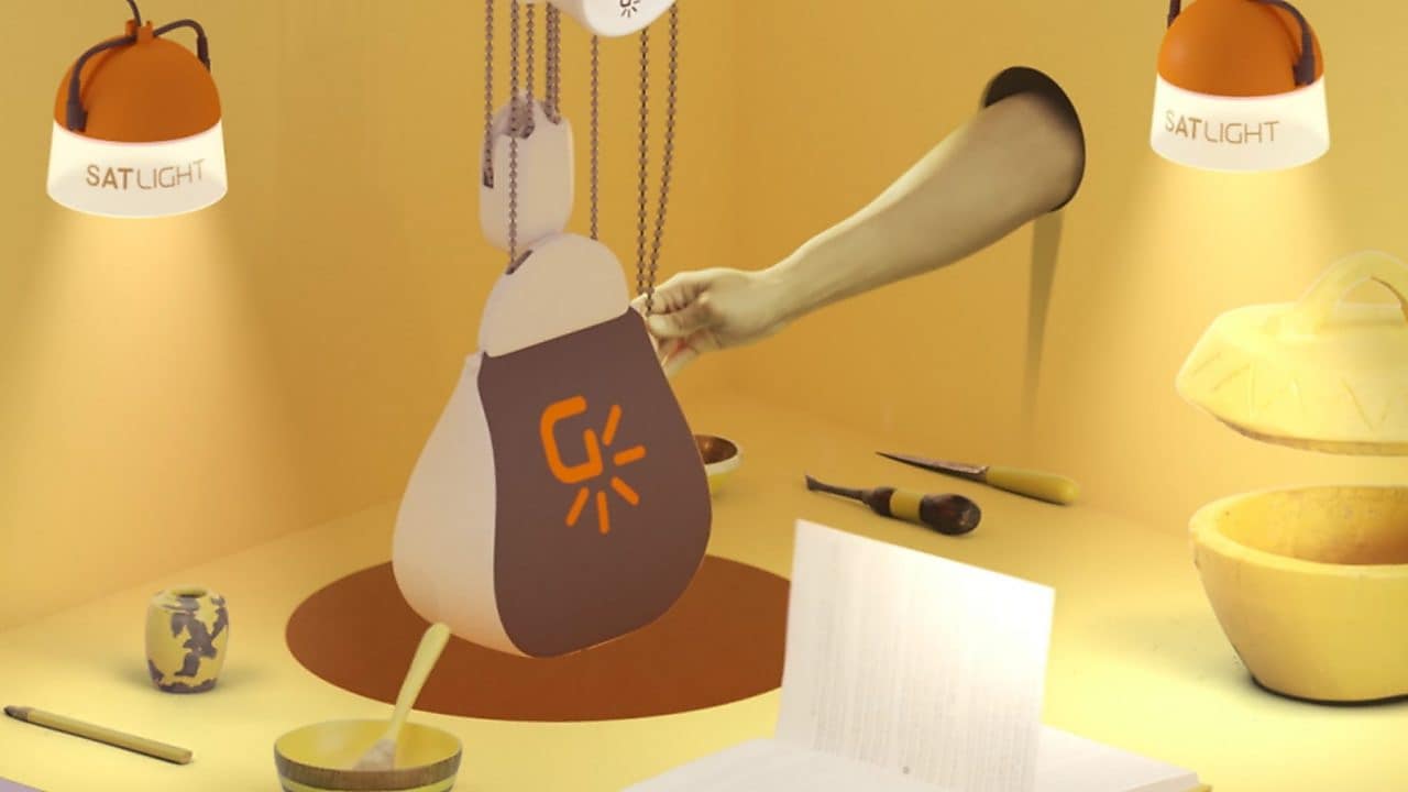 GravityLight pulley system