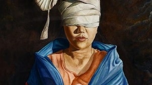 2nd Place: Jarren V. Dahan of the University of Mindanao, for his work “May Layang Lumipad”