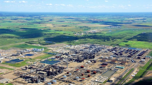 Aerial view of the Quest CCS project in Canada