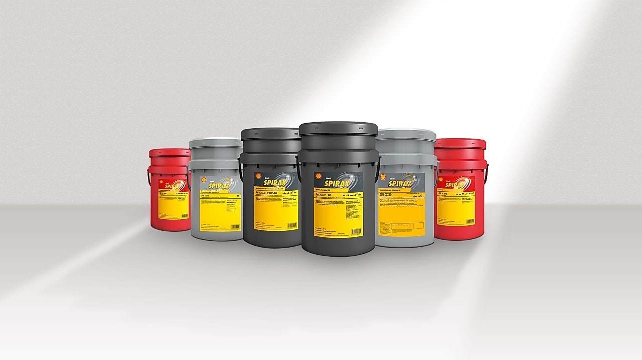 Shell Spirax diesel range of packages