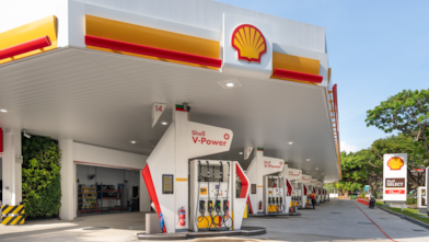 Shell station