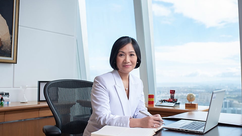 Lorelie Quiambao Osial, President and CEO of Pilipinas Shell.
