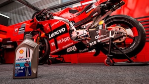 Man riding a bike which is using the Superior Engine Oil For Bikes