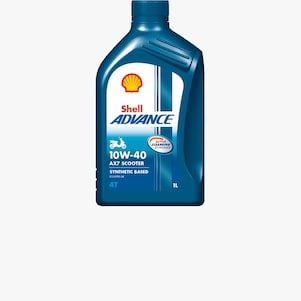 Packshot of Shell Advance 4T AX7 Scooter