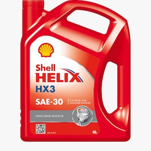 Packshot for Shell Helix HX3 SAE 30