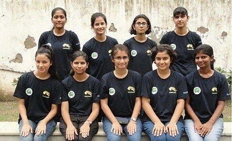 The all-girls Team Panthera from Indira Gandhi Delhi Technical University for Women in India