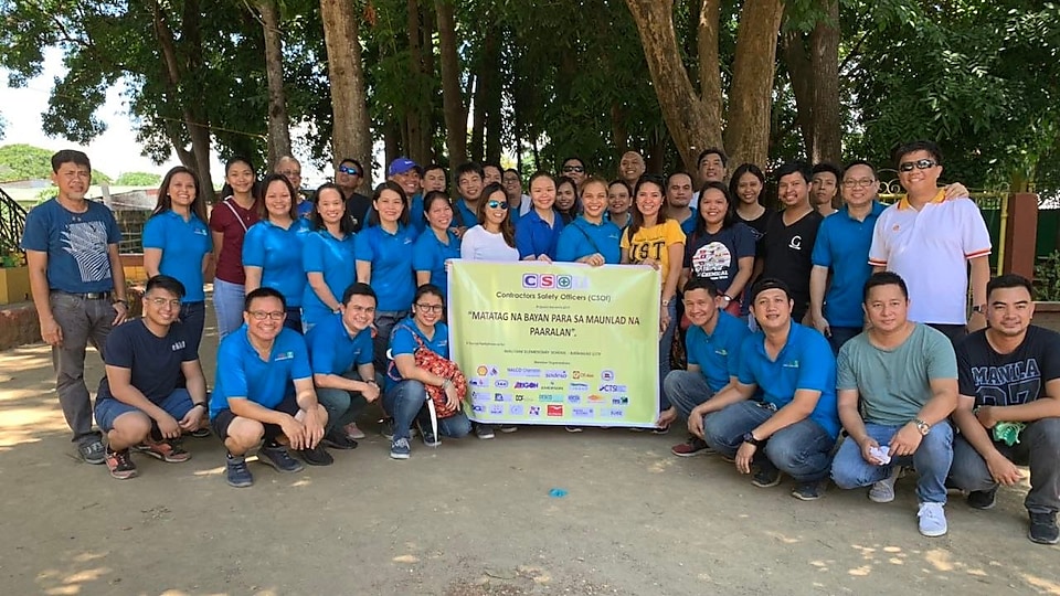 Malampaya volunteers for Brigada Eskwela 2019