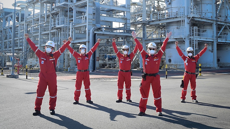 Shell personnel taking joy and pride in being able to help power the nation