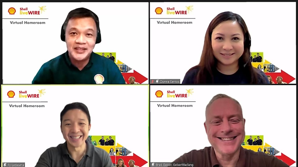 Startups discover and amplify their brand identities in the increasingly competitive online world for the 3rd and last leg of 2022’s Shell LiveWIRE Virtual Homeroom.