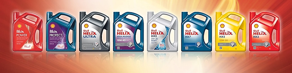 Shell Engine Oil Products.