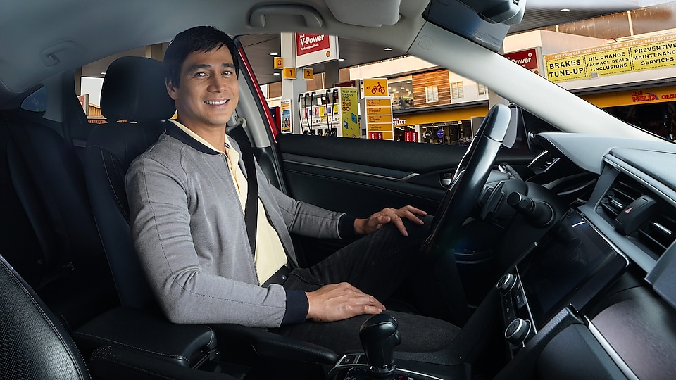Being a Shell Go+ rewards member gives Piolo benefits and privileges like 24/7 free roadside vehicle assistance, personal assistance, medical assistance, and readily available service information.