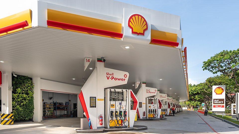 Shell station