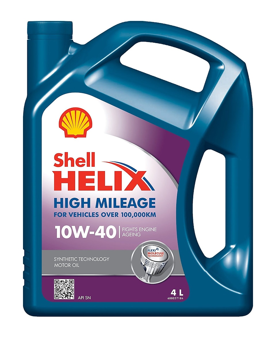 Shell Helix high mileage 10w 40
