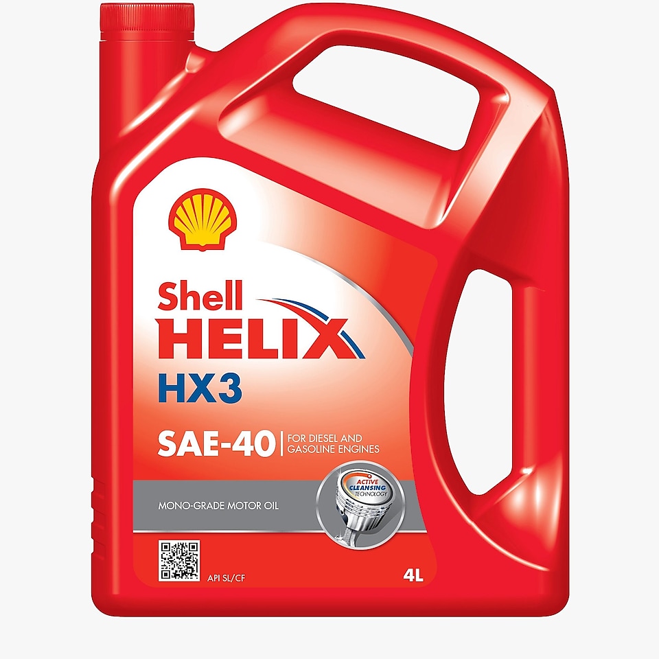 Packshot for Shell Helix HX3 SAE-40