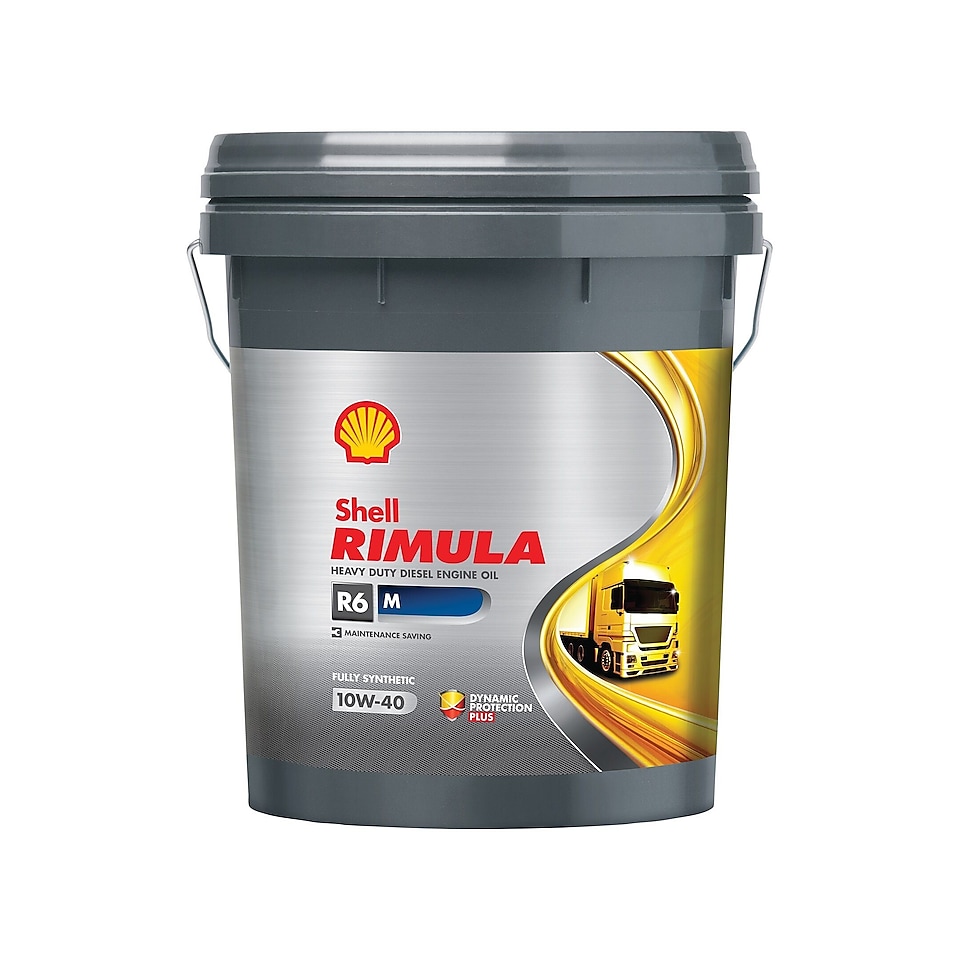 Packshot of Shell Rimula R6 MS 10W-40