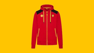 Scuderia Ferrari FW Shell-zipped Hooded Sweat