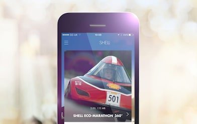 screenshot of 360 video homescreen