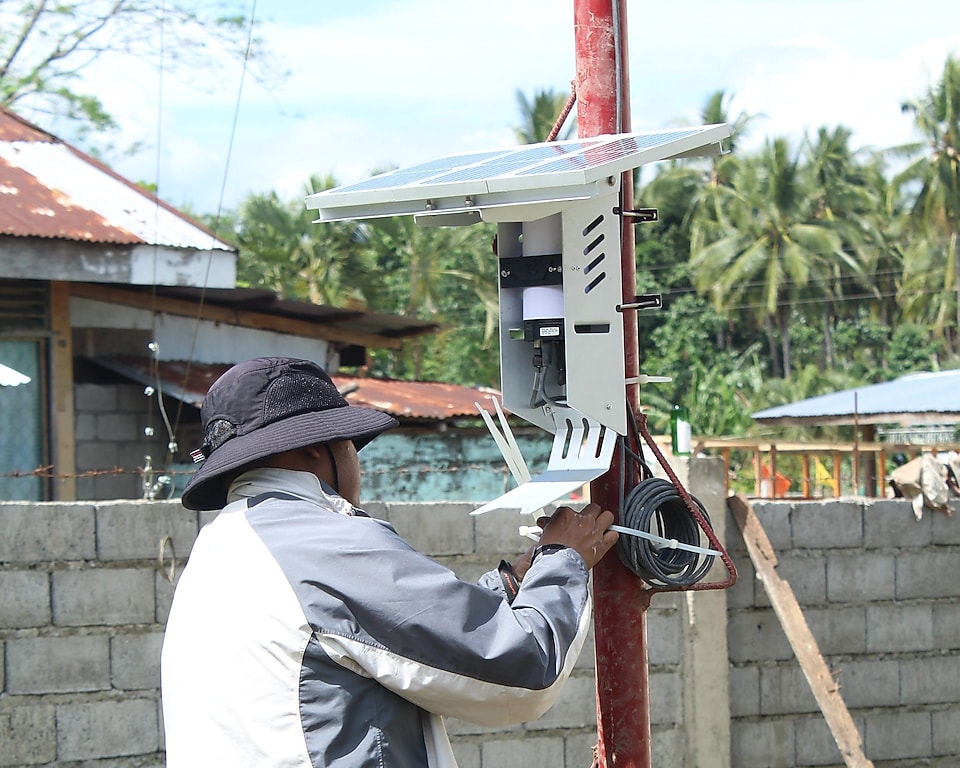 Automated Weather Station installation
