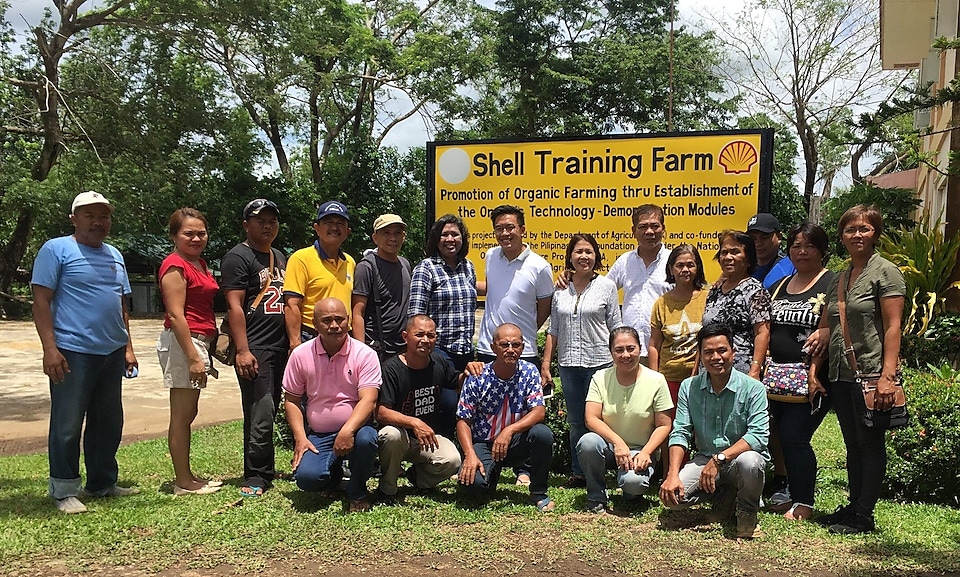 Sumilao LGU officers in Bombon Training Farm