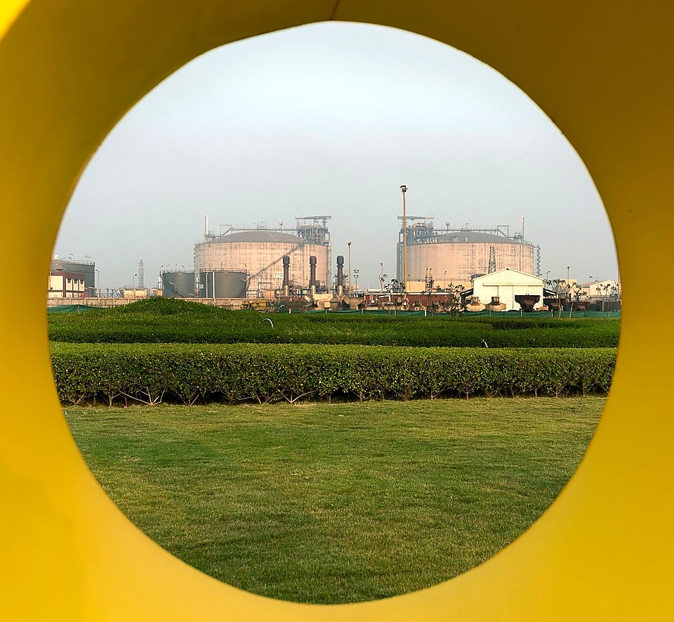 India Photography Project, The Netherlands, 2014 - Hazira LNG tanks